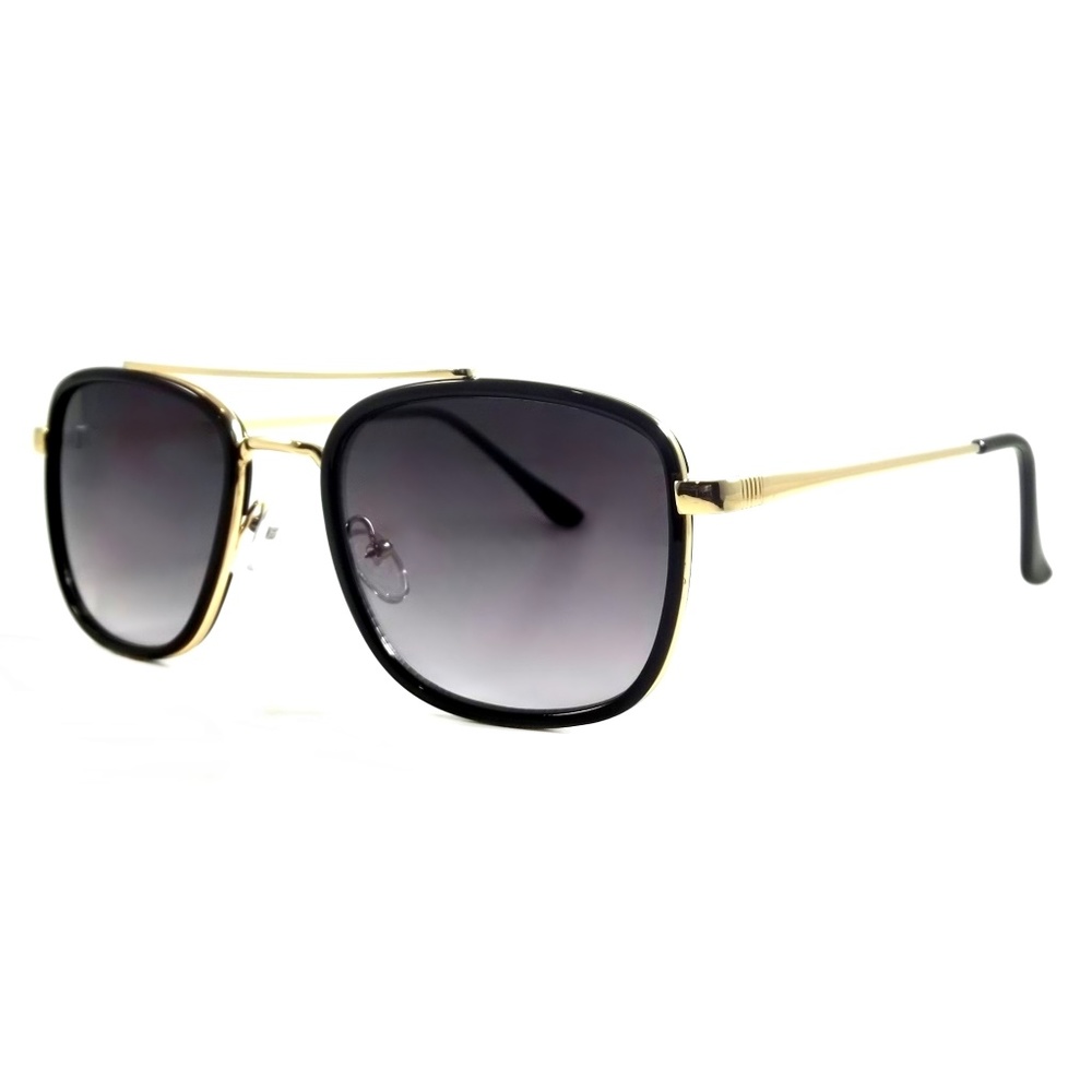 Retro Aviator Sunglasses Shank Pilot Metal Style